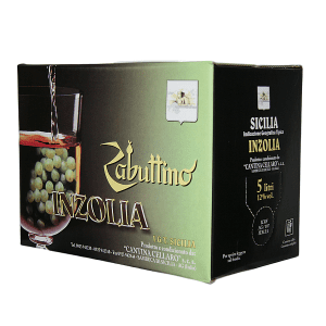 Cellaro Zabuttino Inzolia Bag Box Lt 5 Terre Siciliane