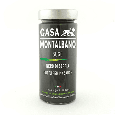 Sugo al Nero di Seppia Gr 300 Casa Montalbano