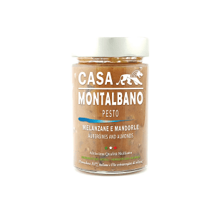 Pesto di Melanzane e Mandorle Gr 200 Casa Montalbano