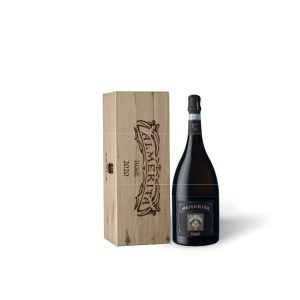 Cassetta in legno con spumante brut rosé da 1,5 LT Tasca d'Almerita