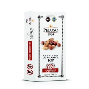 Cioccolato di modica mandorla e nocciola 75 gr Peluso