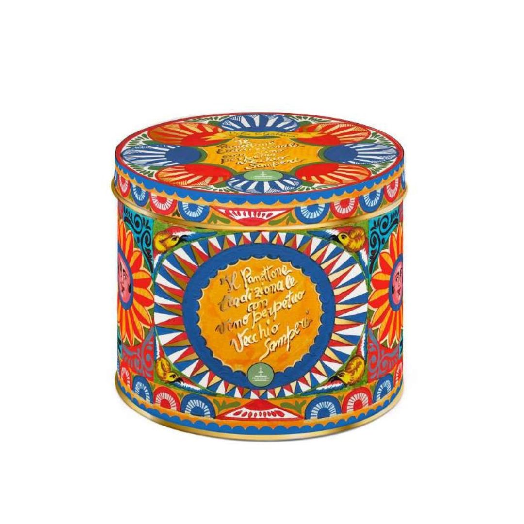 Panettone dolce e gabbana vino vecchio samperi 1 kg Fiasconaro