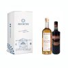 Scatola regalo con grappa barrique e amaro x2  da 70 Cl