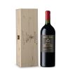 Vino magmun cassetta di legno Vino rosso del conte 1,5 LT