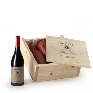Vino riserva del conte cassetta di legno 3x 75 CL
