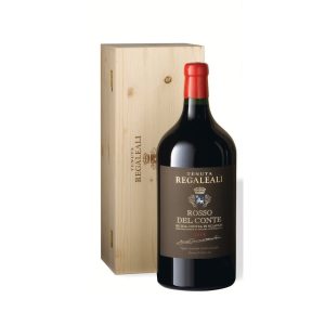 Vino rosso del conte 3 LT con cassetta tenuta Regaleali